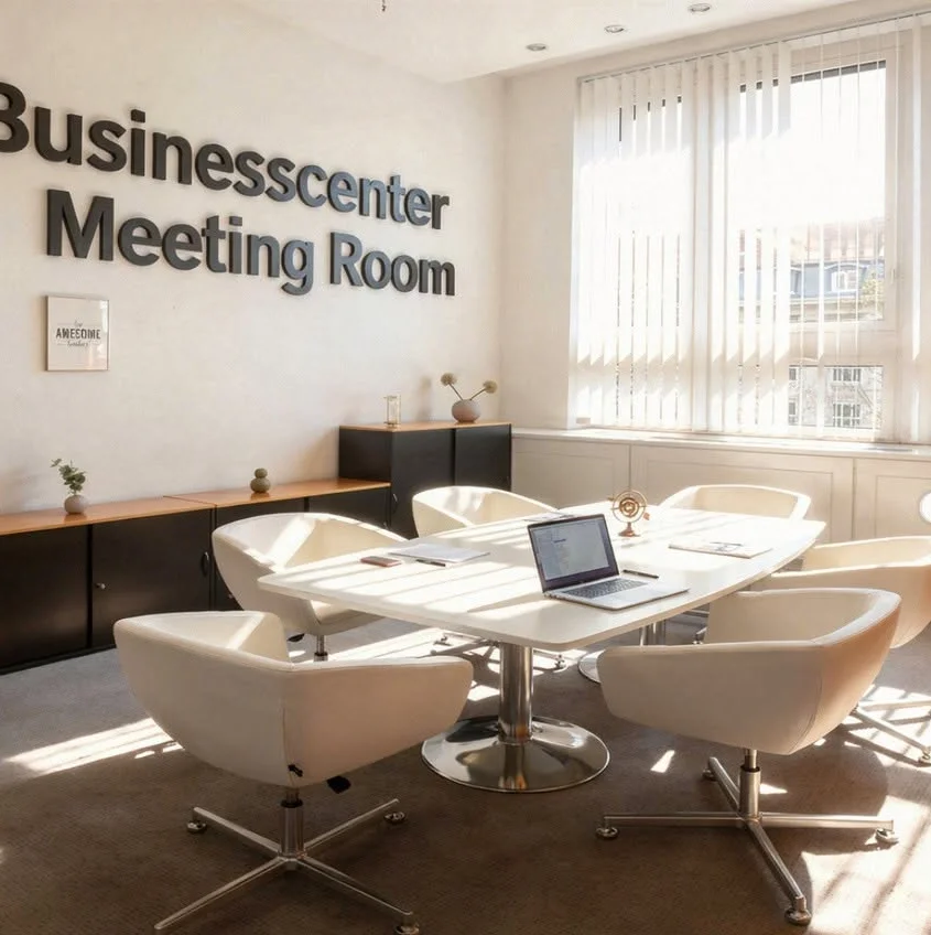 Businesscenter Meeting Room Mannheim – stundenweise buchbar